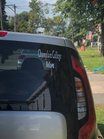 College Mom/Dad Window Decal