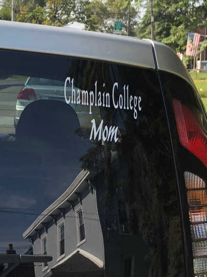College Mom/Dad Window Decal