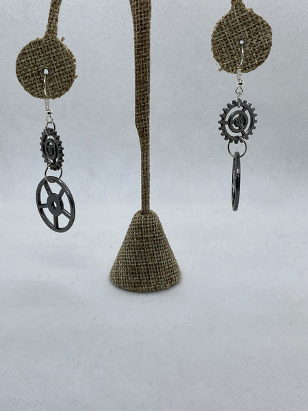 Steampunk Dangle Earrings
