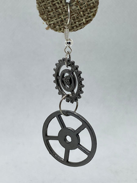 Steampunk Dangle Earrings
