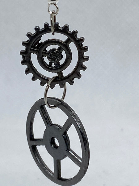Steampunk Dangle Earrings
